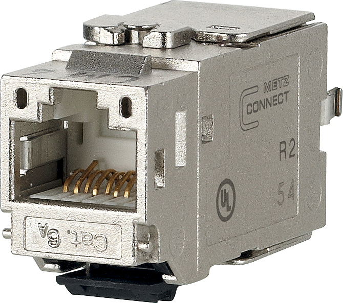 Metz Connect C6Amodul K 180 Jack Cat.6A 130B21-E