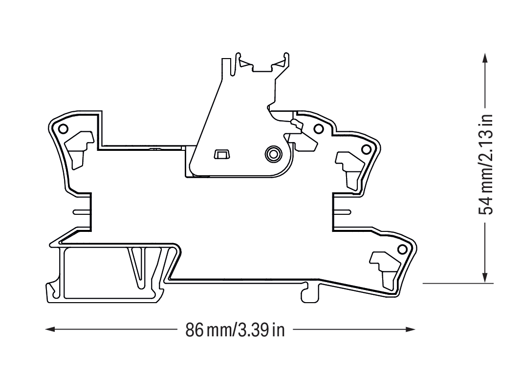 WAGO GmbH & Co. KG Stecksockel m.Relais 1W,DC24V 788-354