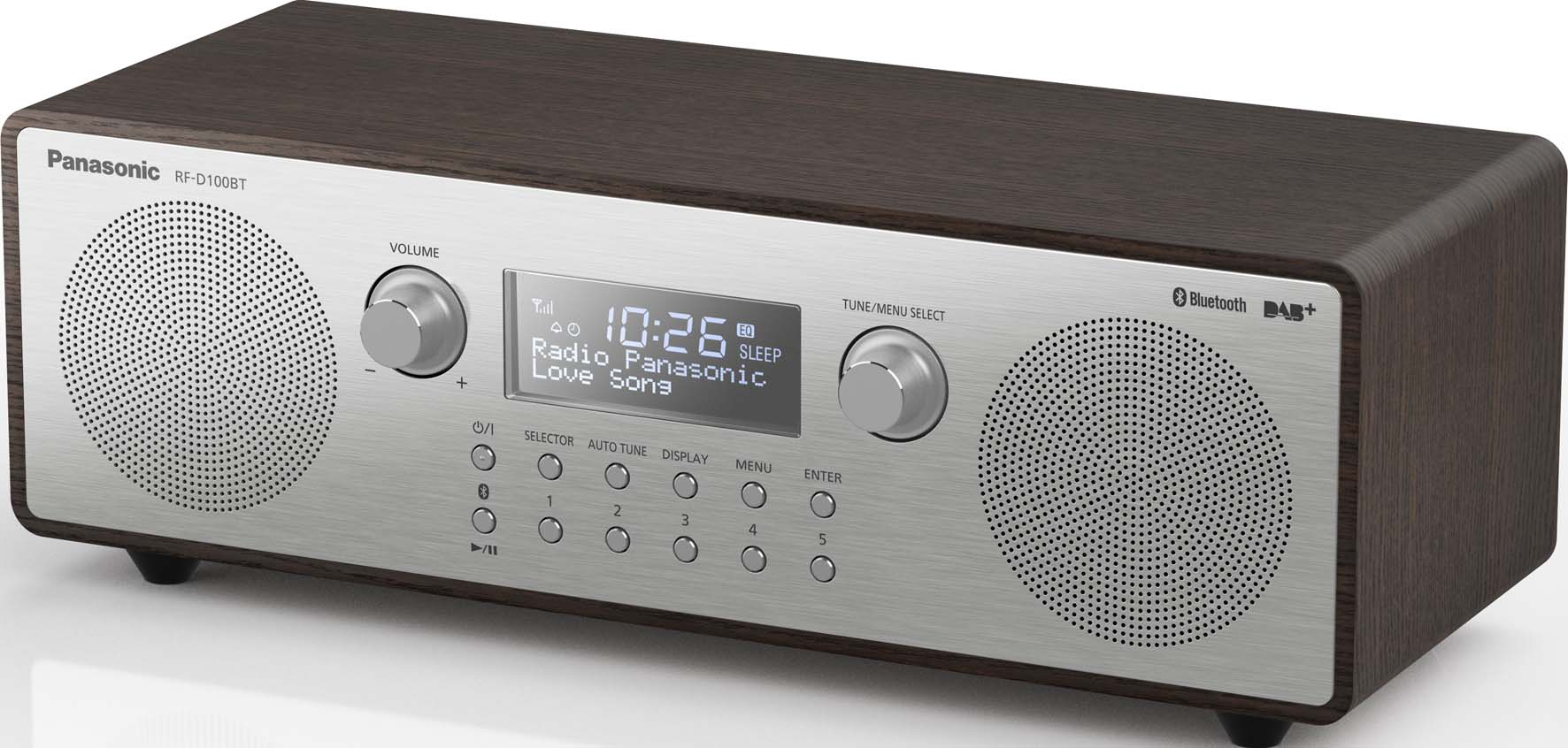 Panasonic Deutsch.CE DAB+ Radio Bluetooth,AUX RFD100BTEGT br