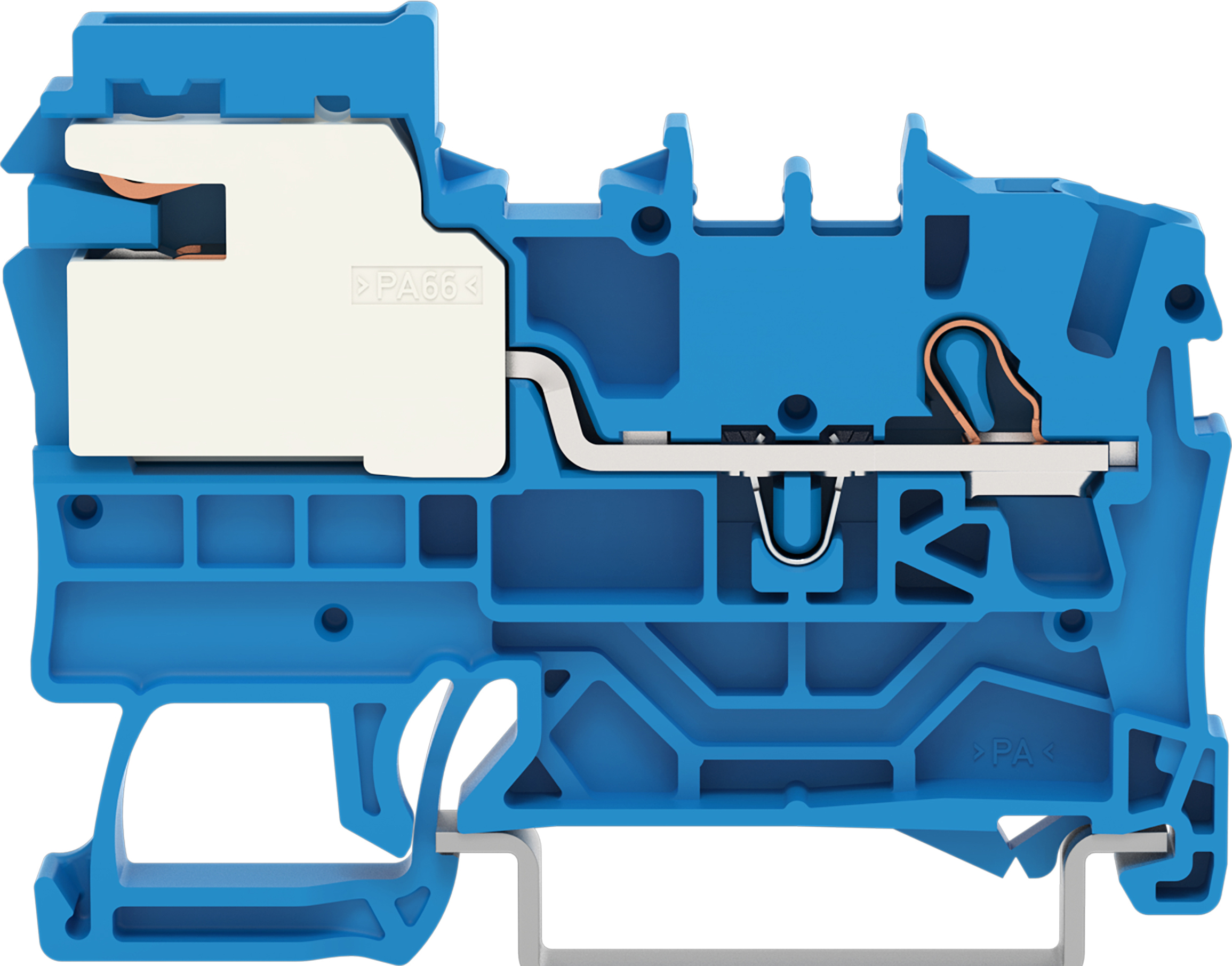 WAGO GmbH & Co. KG Trennklemme 1-Leiter-N, TS 35 2002-7114