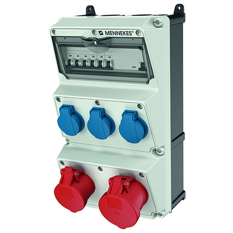 Mennekes Steckdosen-Kombination AMAXX 930008