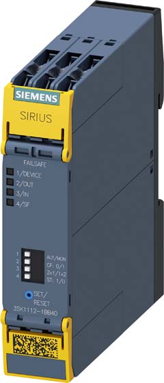 Siemens Dig.Industr. Sicherheitsschaltgerät US=24VDC 3SK1112-1BB40