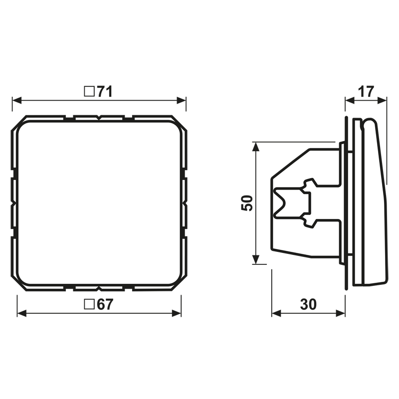 Jung SCHUKO-Steckdose 16A 250V Klappdeckel CD 1520 BFKIKL