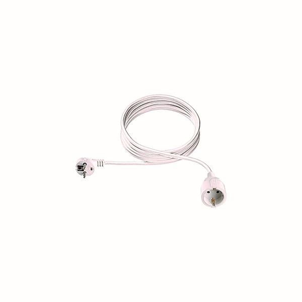 Bachmann Schutzkontakt-Verlängerung 3p.5m,ws,SELLY 341.202S