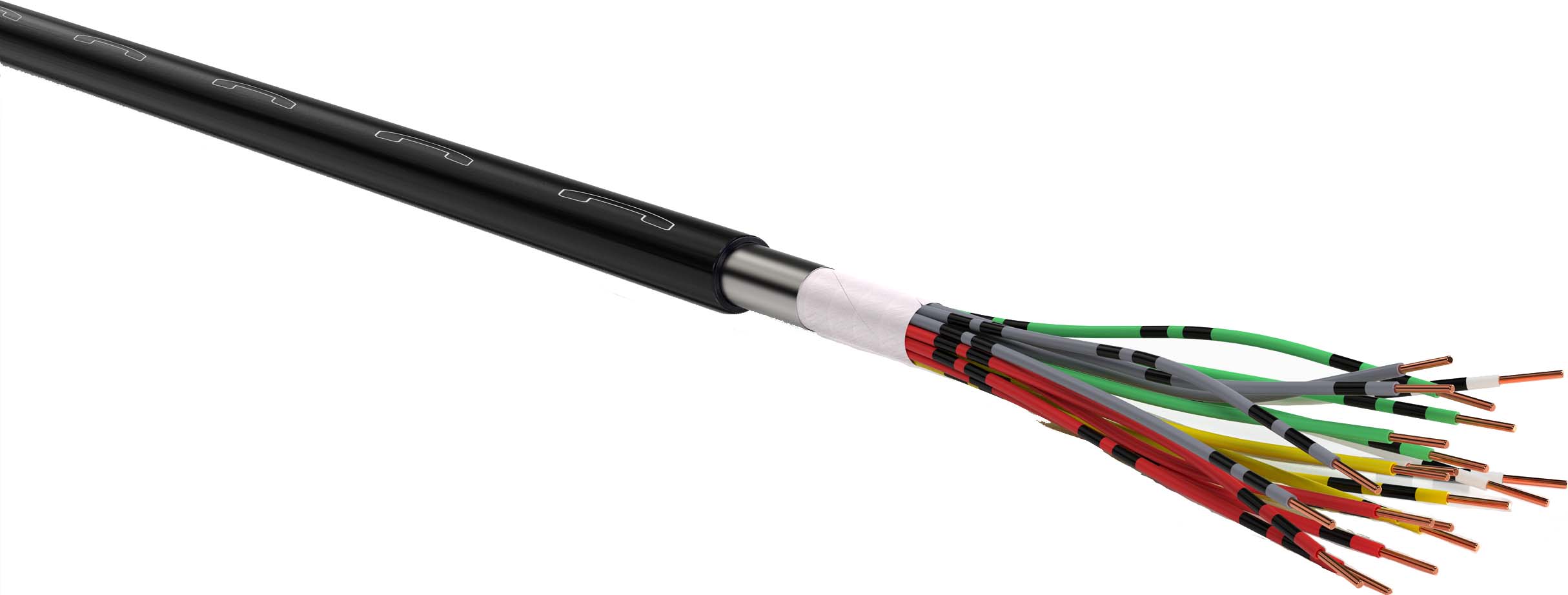 500 M Verschiedene-Diverse K+L A-2Y(L)2Y 10x2x0,8 Tr.500 Fernmeldeaußenkabel A-2Y(L)2Y 10x2x0,8