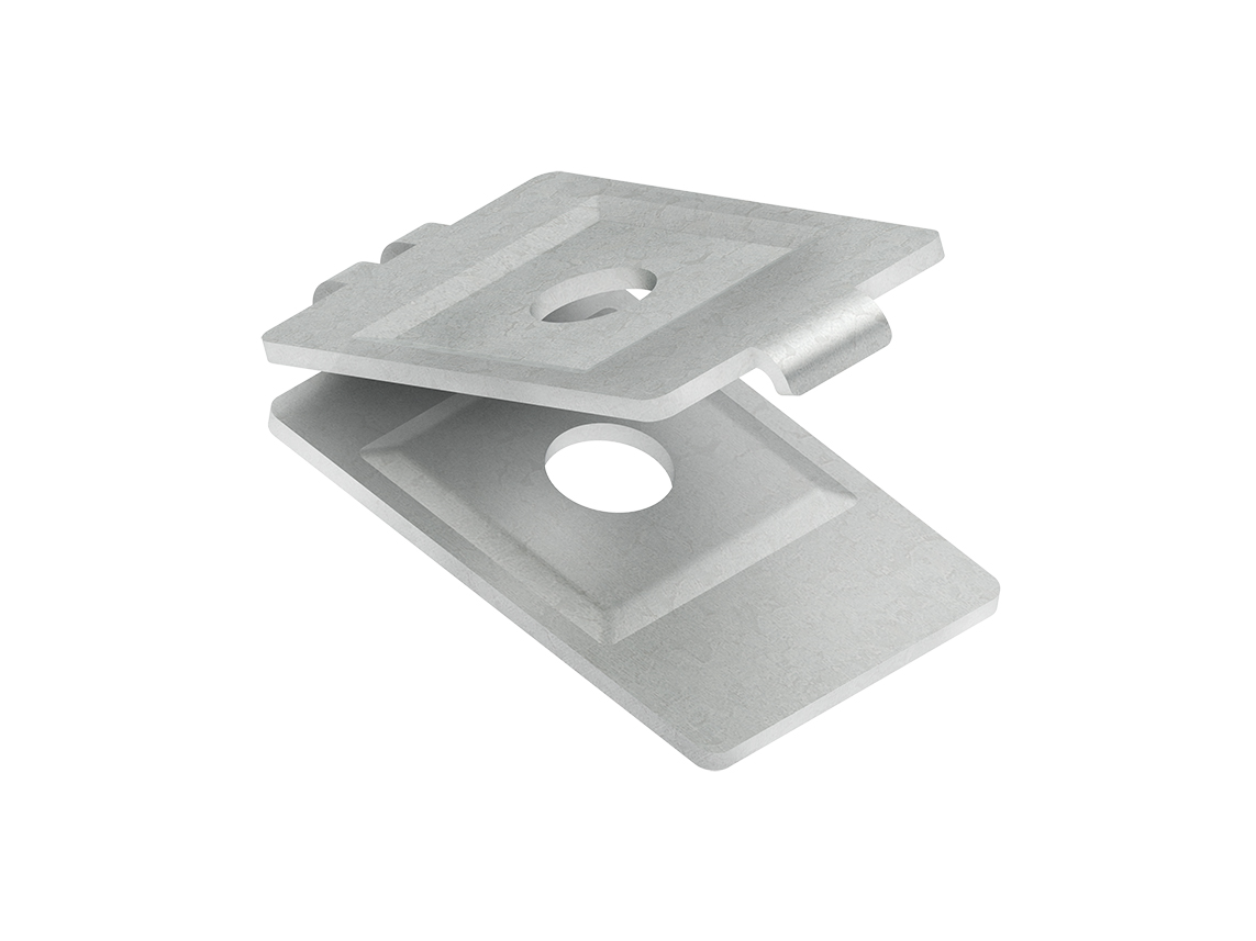 25 STK Niedax Befestigungsklammer GRWGK 10 S