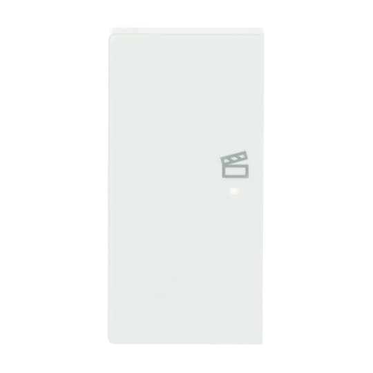 Busch-Jaeger Wippe 2-f li Symbol Szene studioweiß 6233-21-84