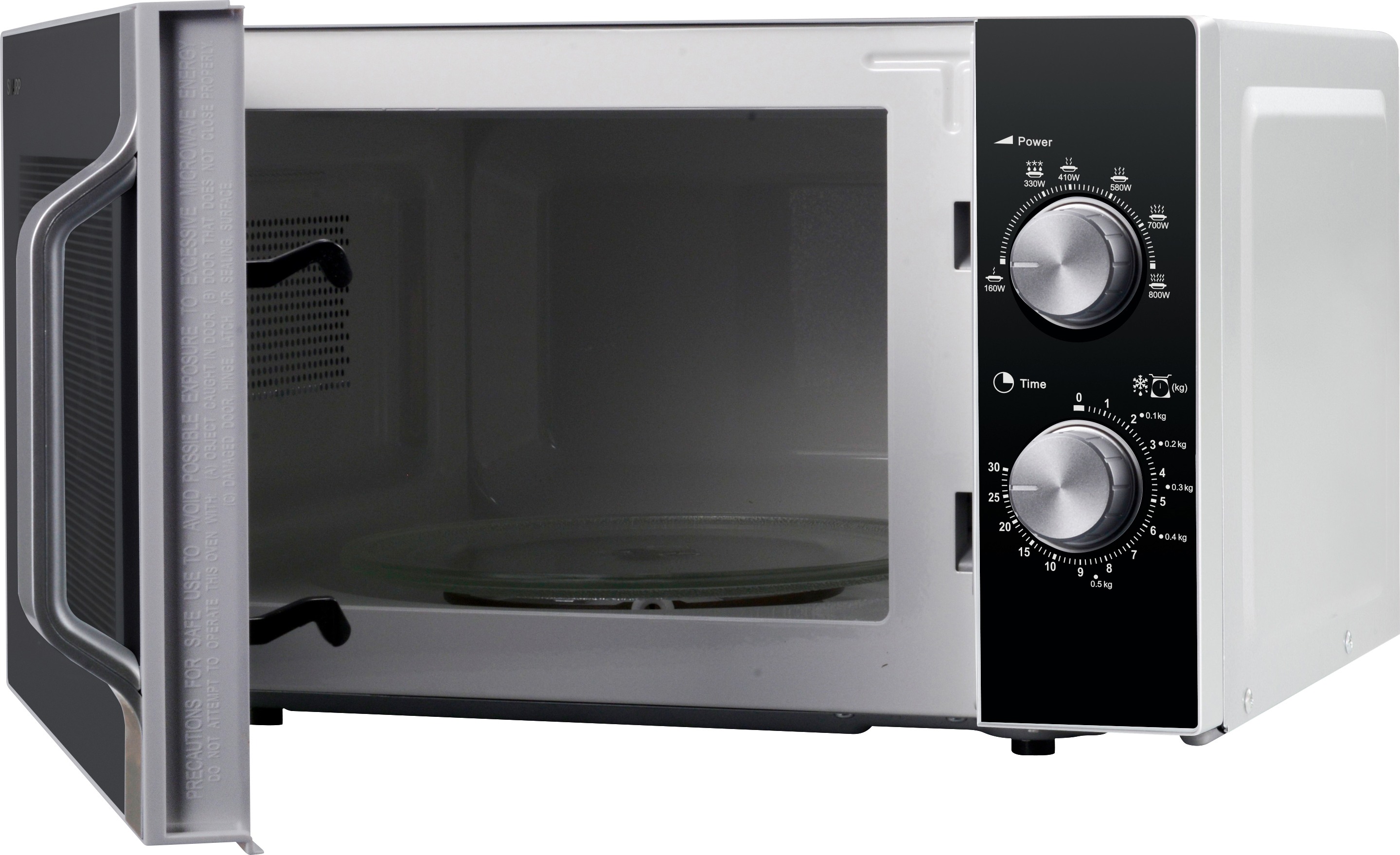Vestel DE Solo-Mikrowelle 20L 800W,si R204SA