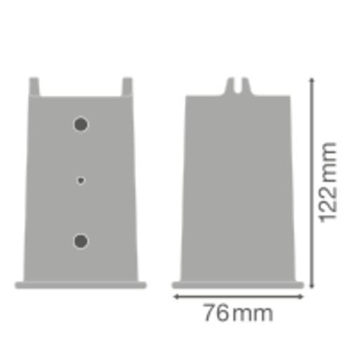 Ledvance Reduzierstück 60 auf 42mm SLFLEXREDUCT60TO42MM