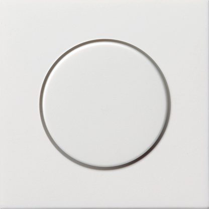 Gira Dimmer-Abdeckung rws-gl 0650112