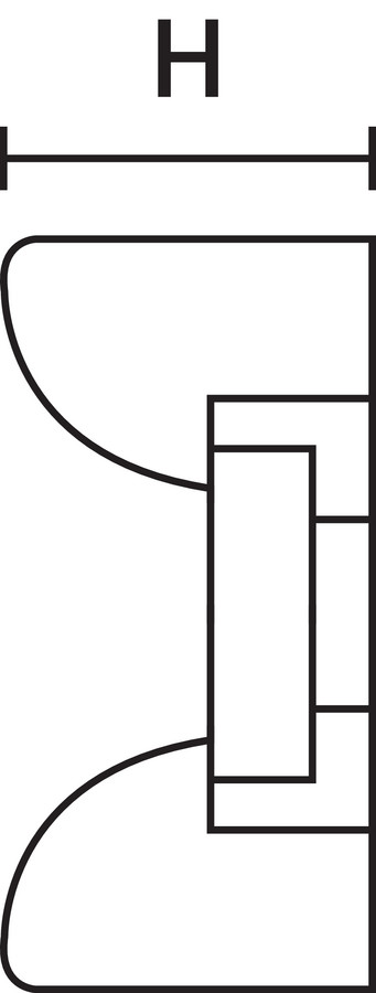 100 STK HellermannTyton Befestigungssockel KR6G5-PA66-NA (100)