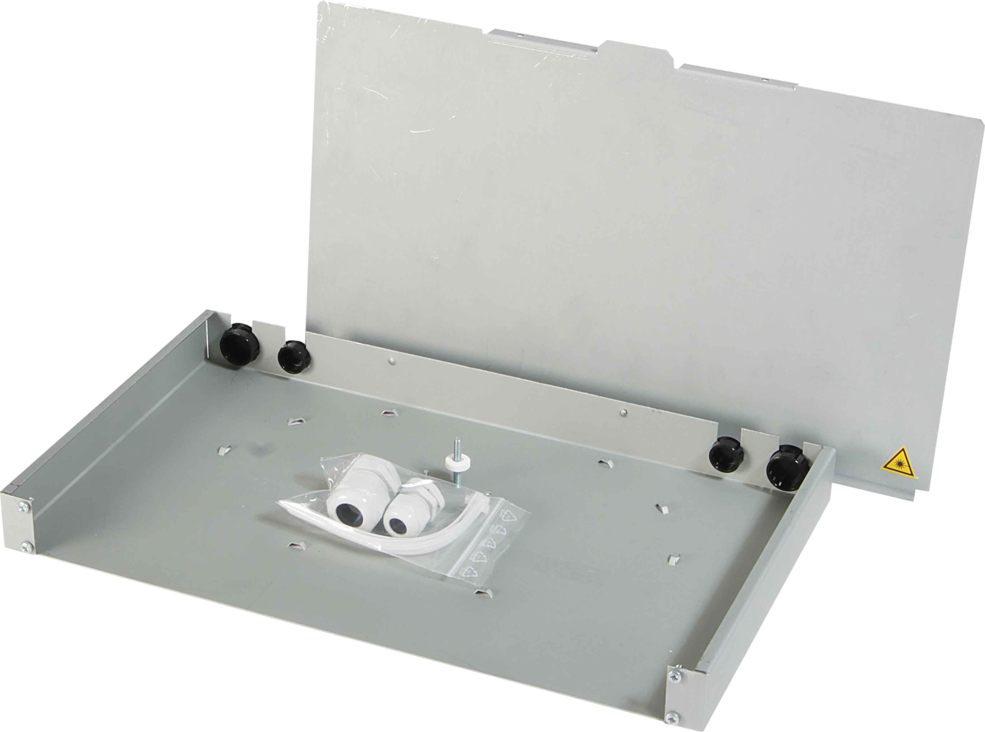 Telegärtner 19Z.LWL-Gehäuse 1HE ohne Frontplatte TN-Basiseco-1HE