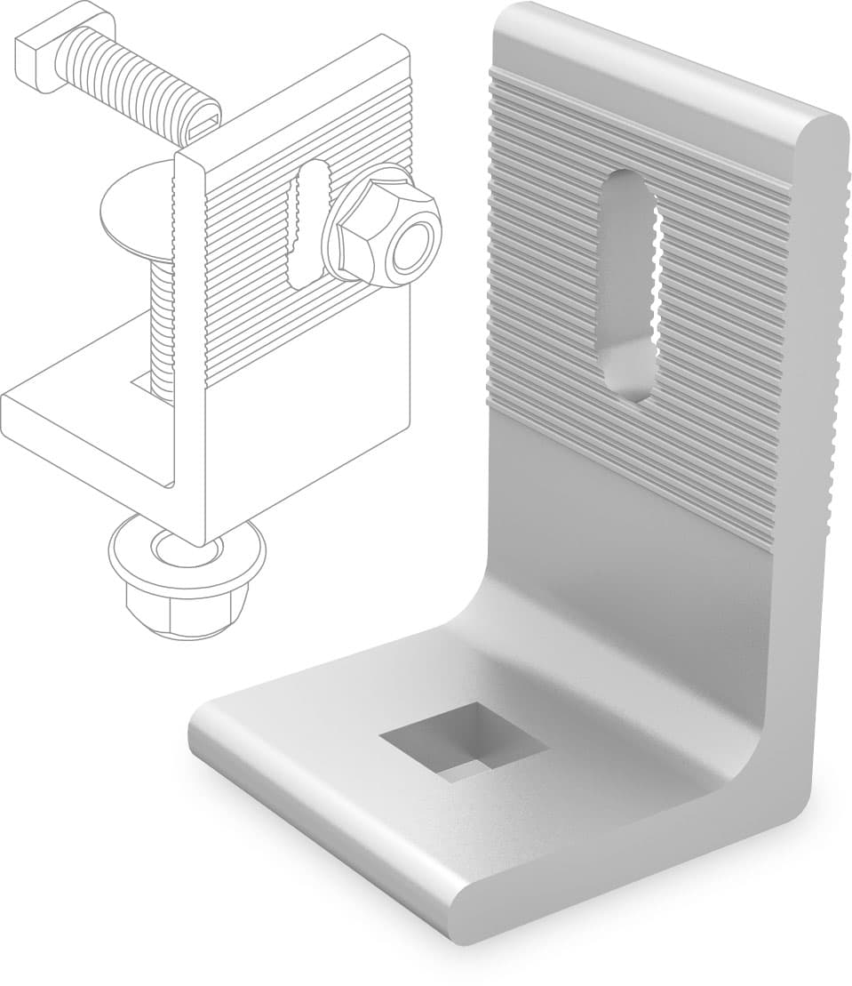K2 Systems L-Adapter SingleRail Set 2002683