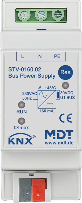 MDT technologies Busspannungsversorgung REG, 160mA STV-0160.02