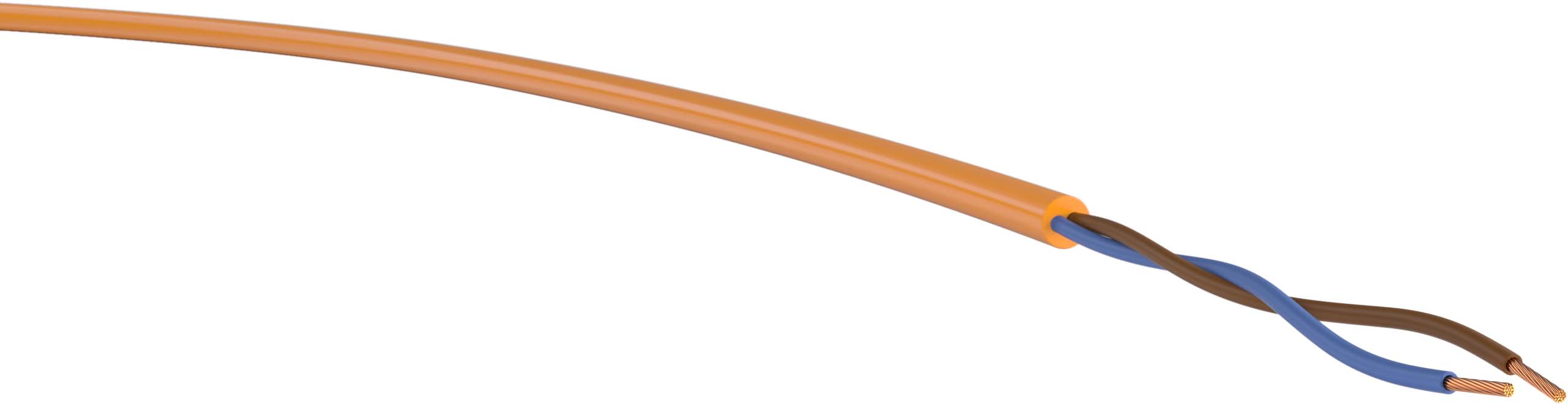 50 M Verschiedene-Diverse K+L H07BQ-F 2x1,5 Ri. 50 PUR-Leitung H07BQ-F 2x1,5