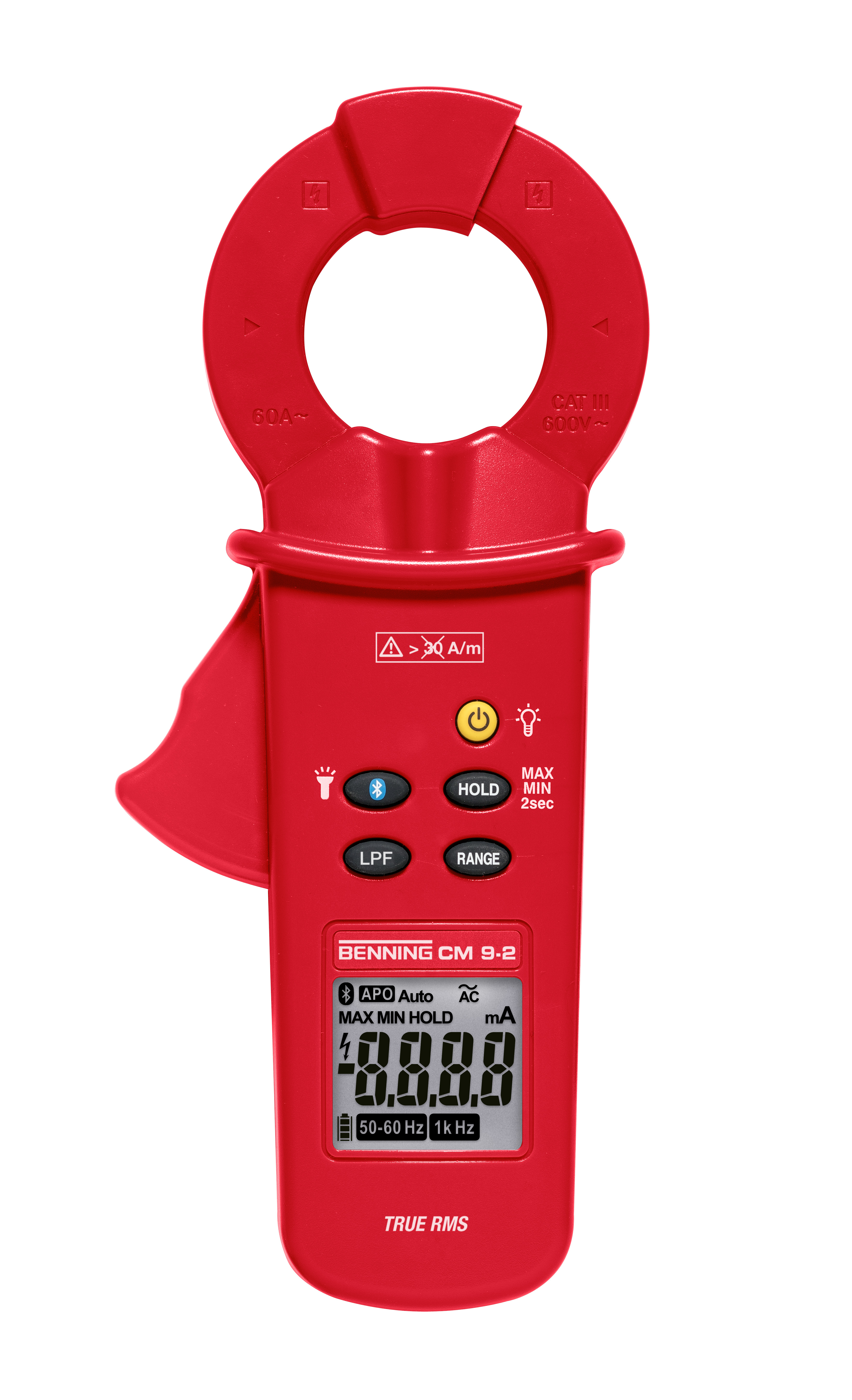 Benning Leckstromzange 1µA-60A AC Bluetooth CM 9-2