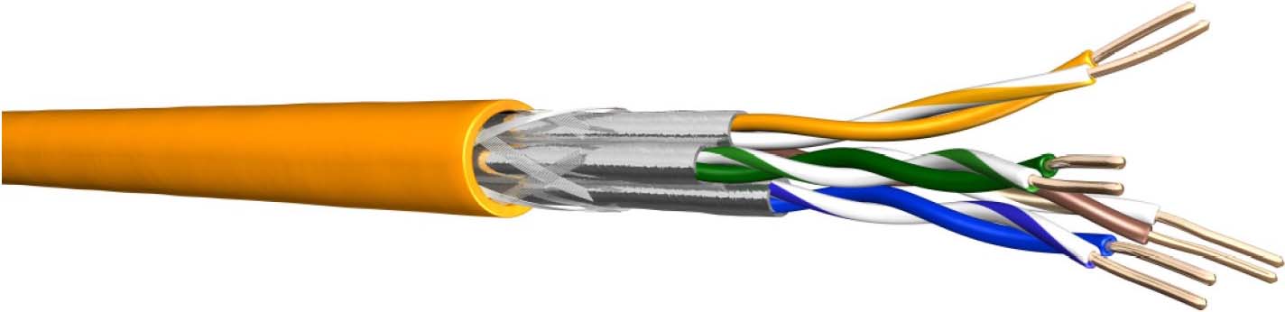 Draka Comteq (DNT) UC900 HS23 Kat.7 orange 8P S/FTP AWG23 60013180-Eca-T500