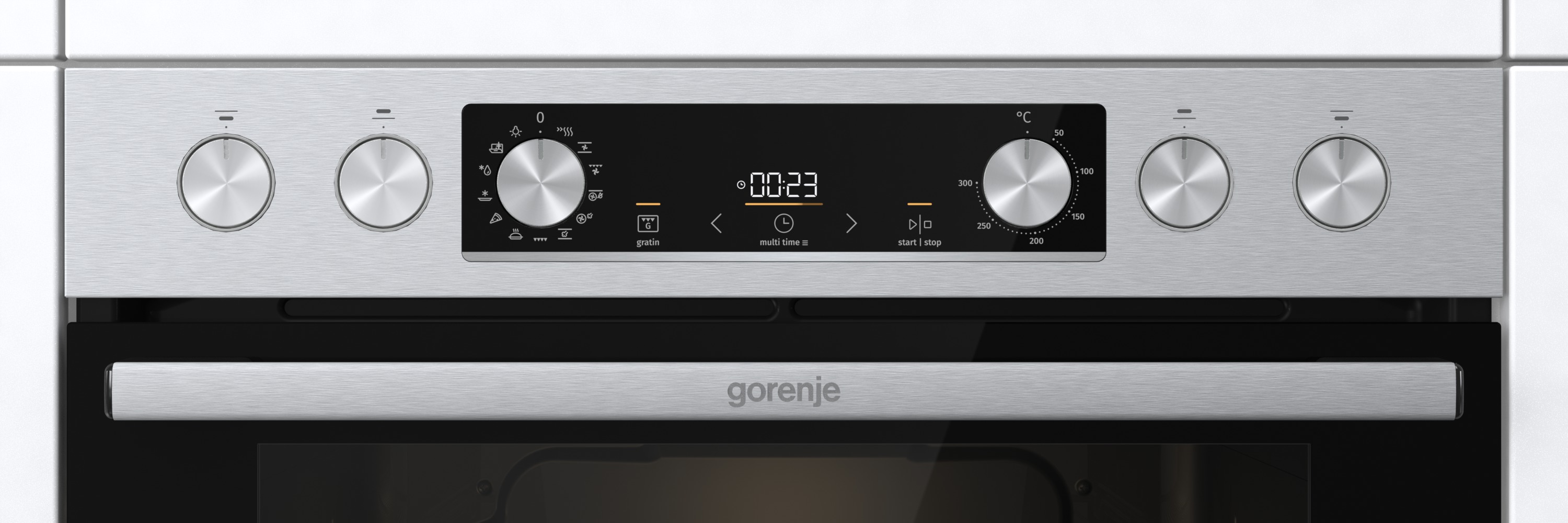 Hisense Gorenje DA EB-Herdset-Hi-Light/BIGBOX Easy Heißluft Set 2 BCS6737E06X+ECD634BX
