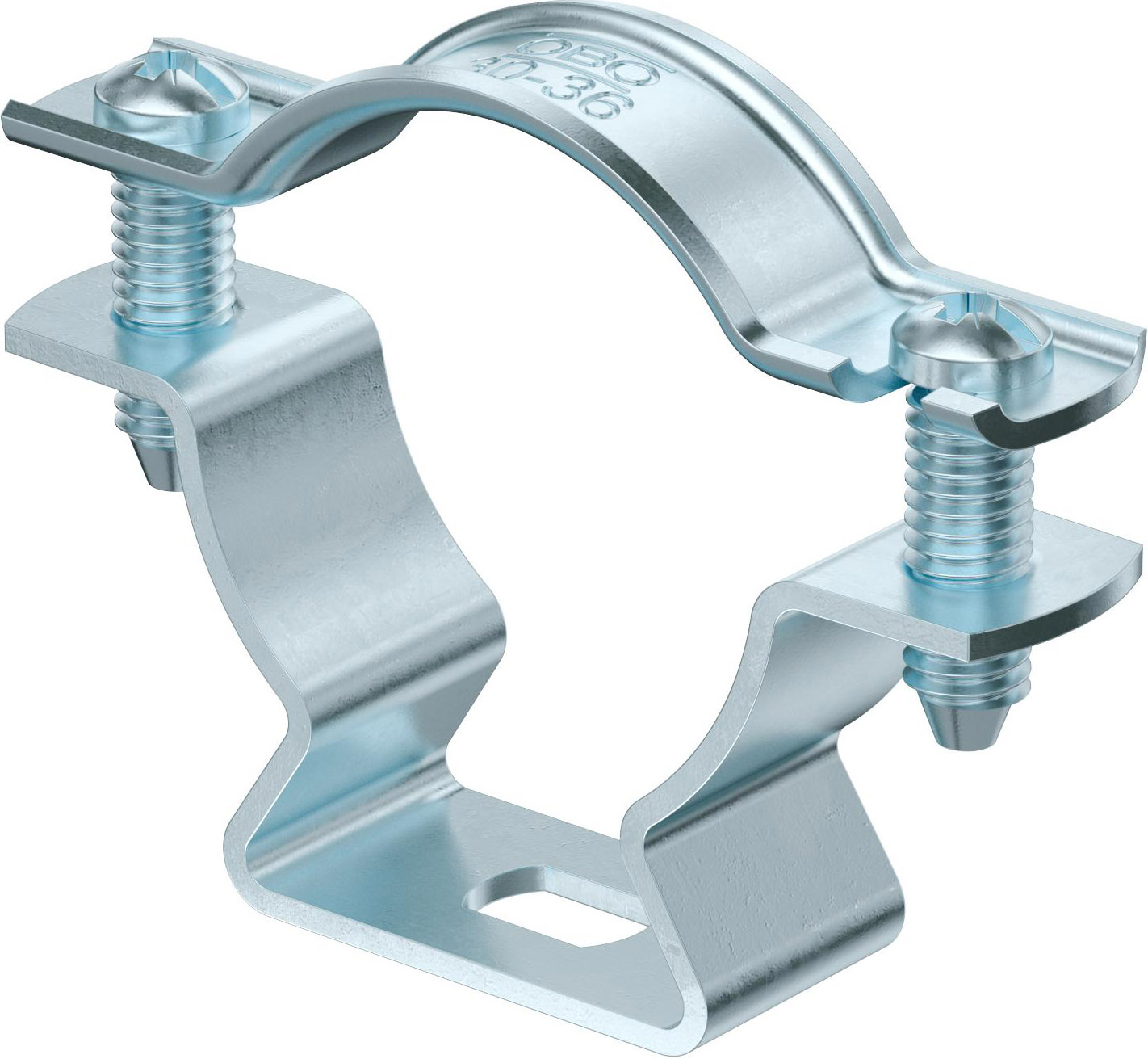 OBO Bettermann Vertr Abstandschelle mit Langloch 30-36mm ASL 733 36 G