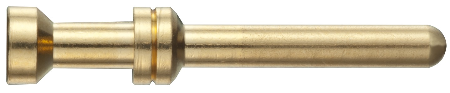 100 STK Harting Kontaktstift Crimpkontakt 1,0qmm 09330006118