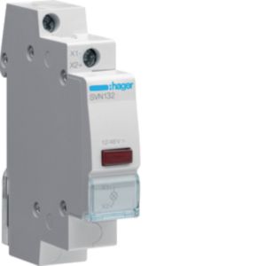 Hager LED-Leuchtmelder rot,12V SVN132