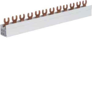 Hager Phasenschiene 3P,10qmm,12mod,Gabel KDN363A Hager Phasenschiene 3P,10qmm,12mod,Gabel KDN363A