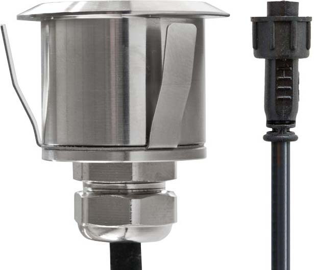 EVN Lichttechnik LED-Einbauleuchte 12VDC 1W ww P67 101002