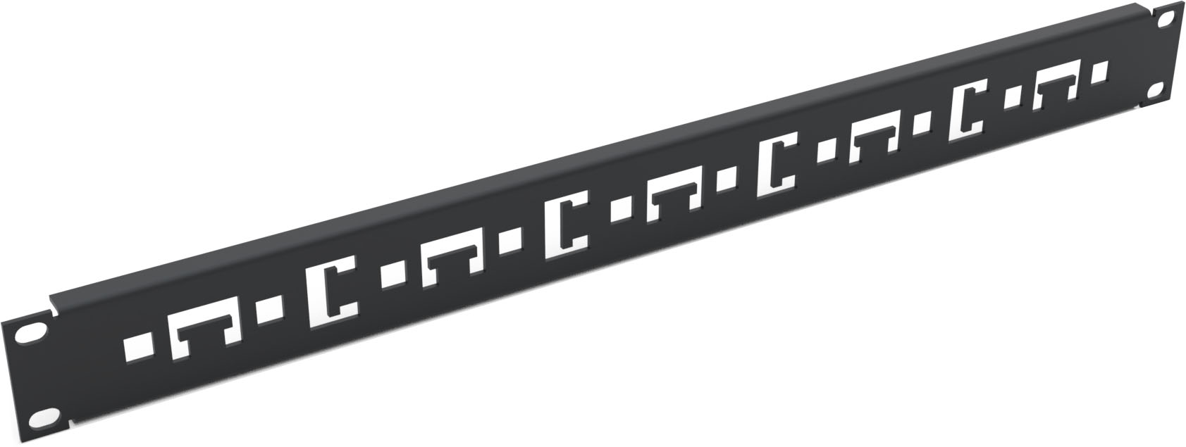 Enoc Kabelabfangschiene 19Zoll KHB 19-S