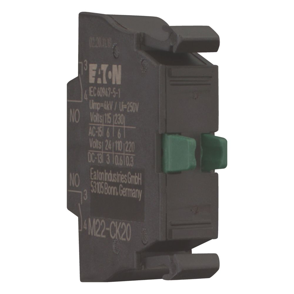 Eaton (Moeller) Kontaktelement 2S Front M22-CK20 Eaton (Moeller) Kontaktelement 2S Front M22-CK20