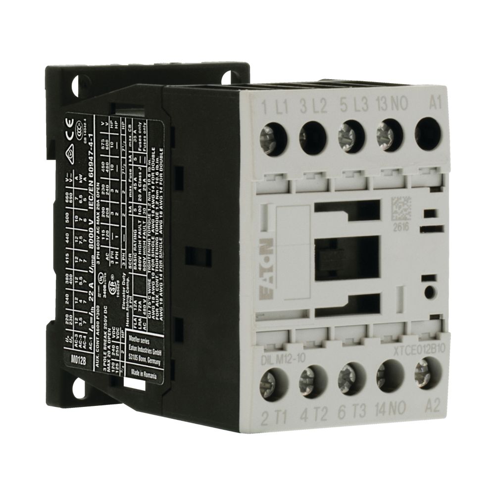 Eaton (Moeller) Leistungsschütz 1S 5,5KW/400V,DC DILM12-10(24VDC) Eaton (Moeller) Leistungsschütz 1S 5,5KW/400V,DC DILM12-10(24VDC)