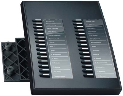 Auerswald Tastenerweiterung für COMfortel 3500 COMf.Xtension 300 sw