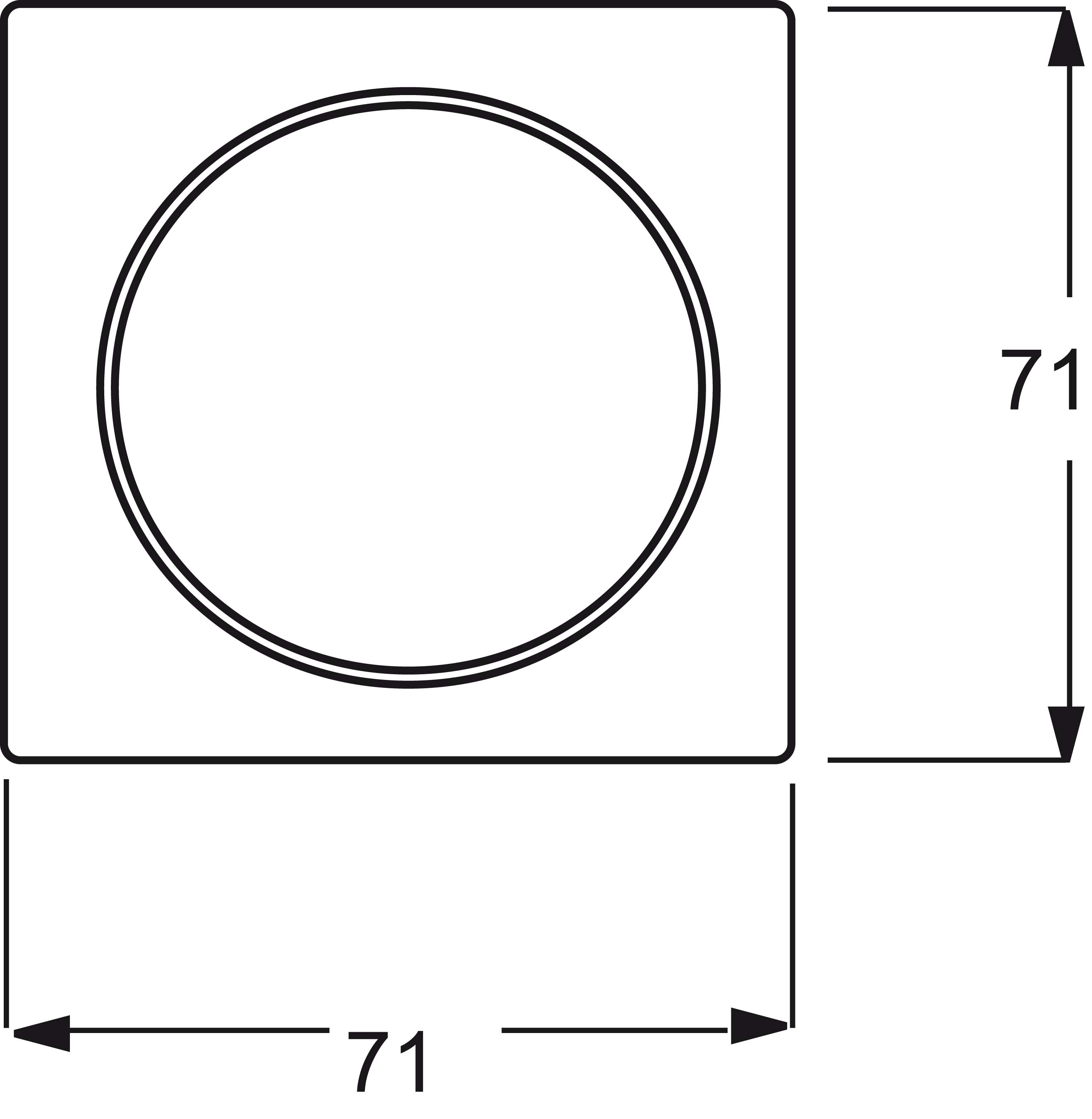 Busch-Jaeger Bedienelement ws f.Mem.-Taststeuerge. 6543-74-101