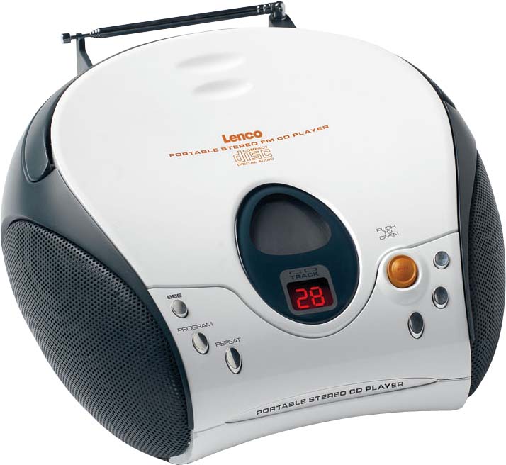 Commax UKW-Radio m.CD stereo,weiß SCD-24 white