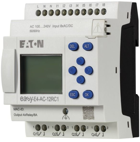 Eaton Steuerrelais 8 digitale Eingänge EASY-E4-AC-12RC1