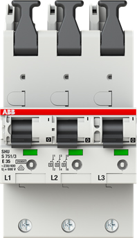 ABB Stotz S&J Hauptsicherungsautomat o.Schienenadapter S751/3-E35