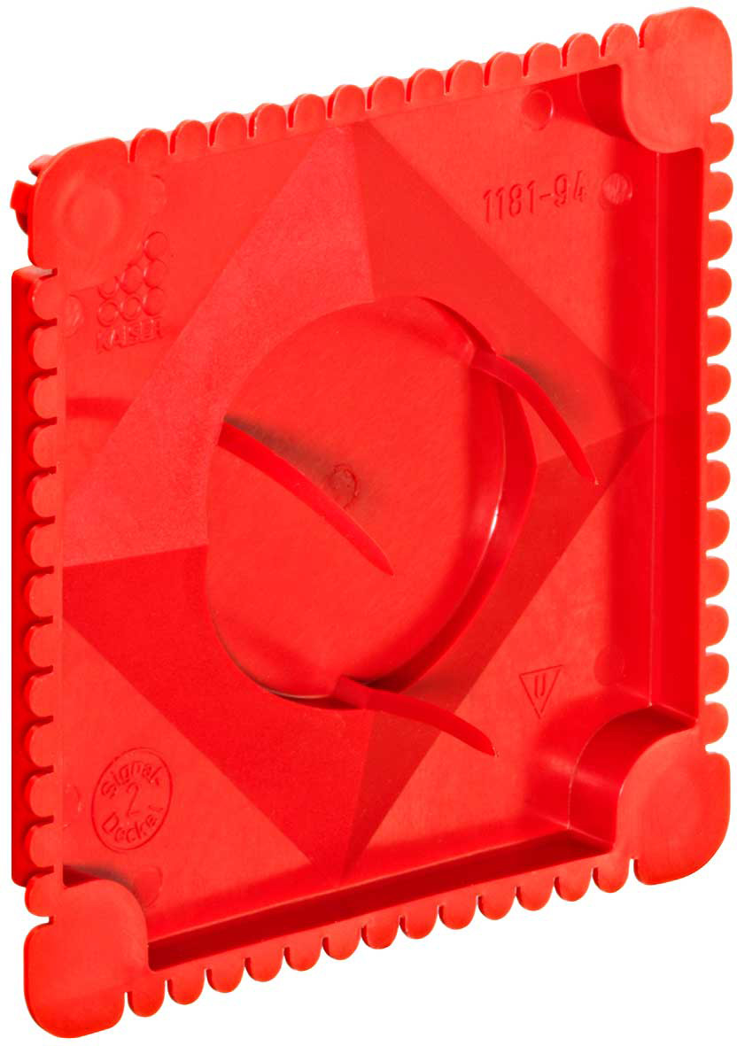 Kaiser Signal-Deckel 80x80mm 1181-94