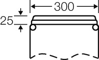 Hensel Anbauflansch Mi FM 60