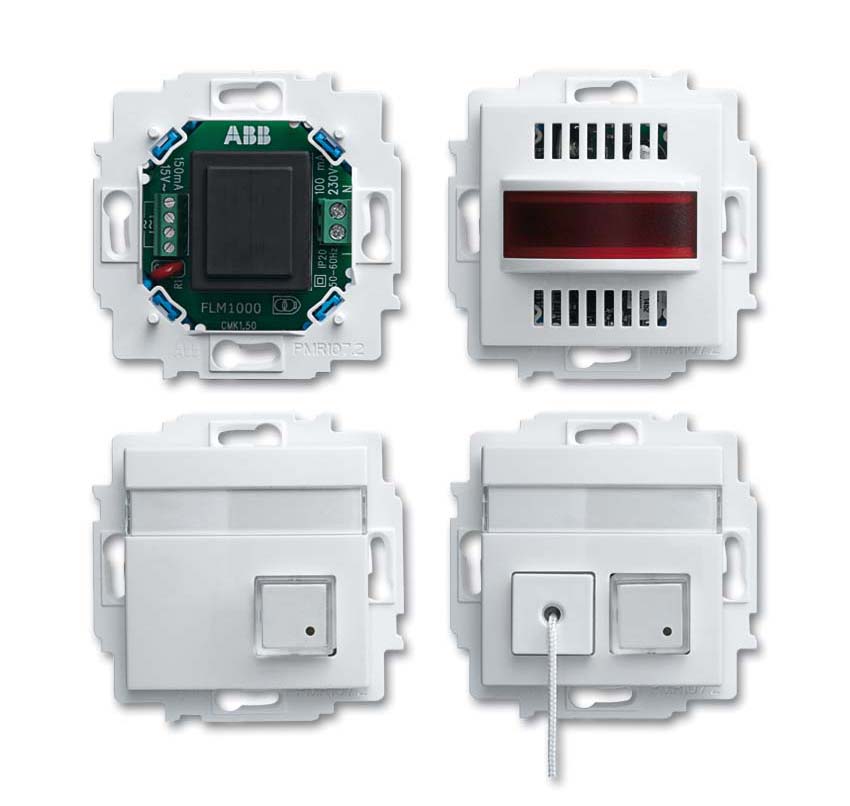 Busch-Jaeger Ruf-Set für Behinderten-WC alpinweiß 1510 UC-914-101
