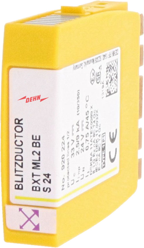 DEHN Kombi-Ableiter-Modul Blitzductor XT BXT ML2 BE S 24
