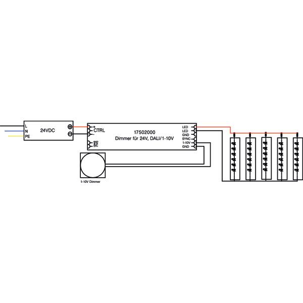 Brumberg Leuchten LED-Dimmer 24V DC DALI 1-10V 17502000