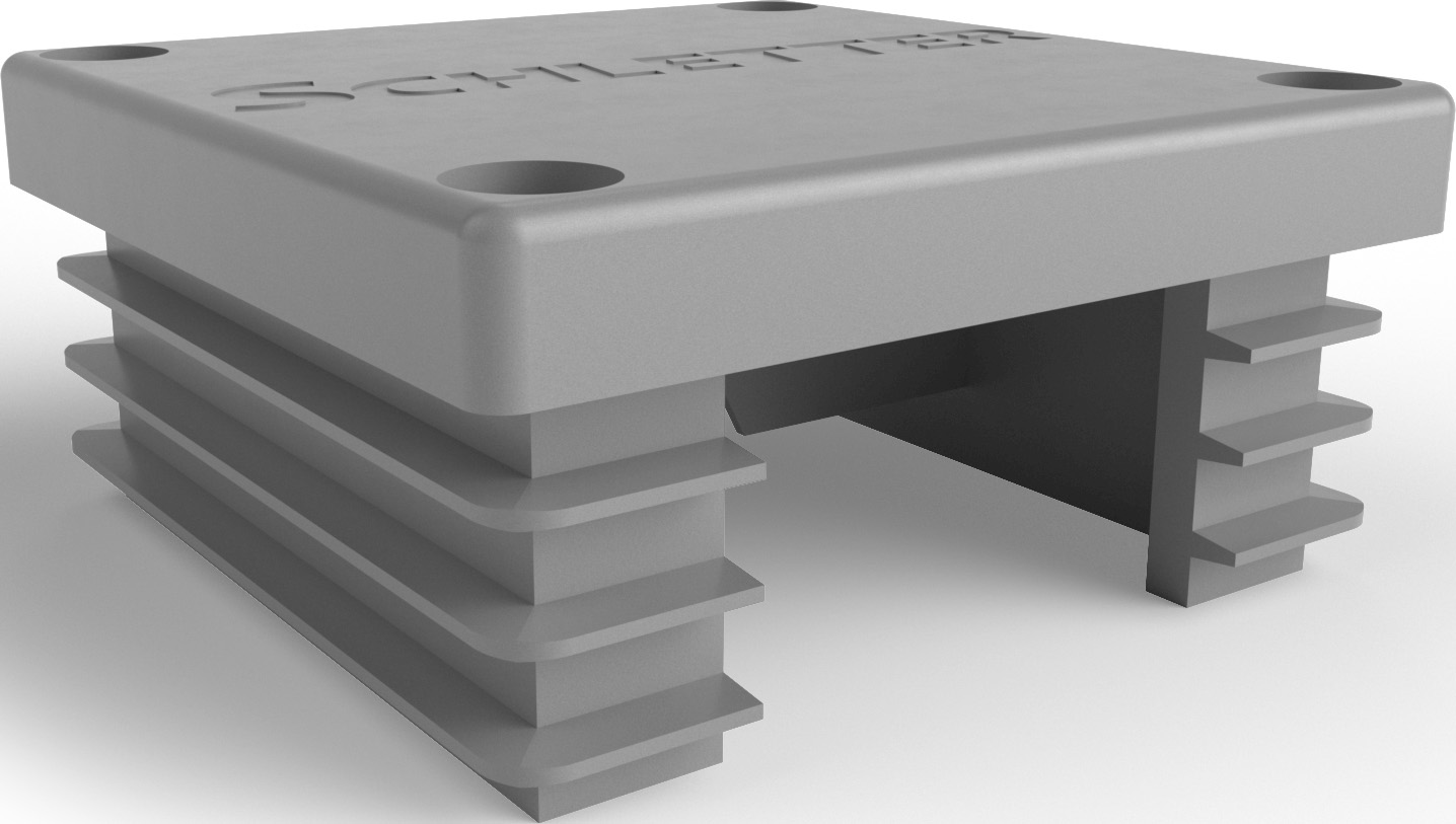 Schletter Solar Kunststoff-Endkappe silber 129011-000