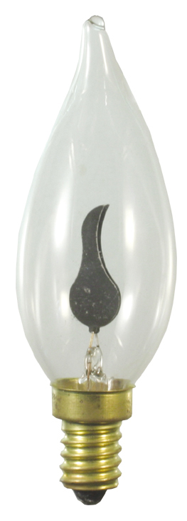 Scharnberger+Has. Flackerkerze 35x97mm E14 240V 3W klar 40847