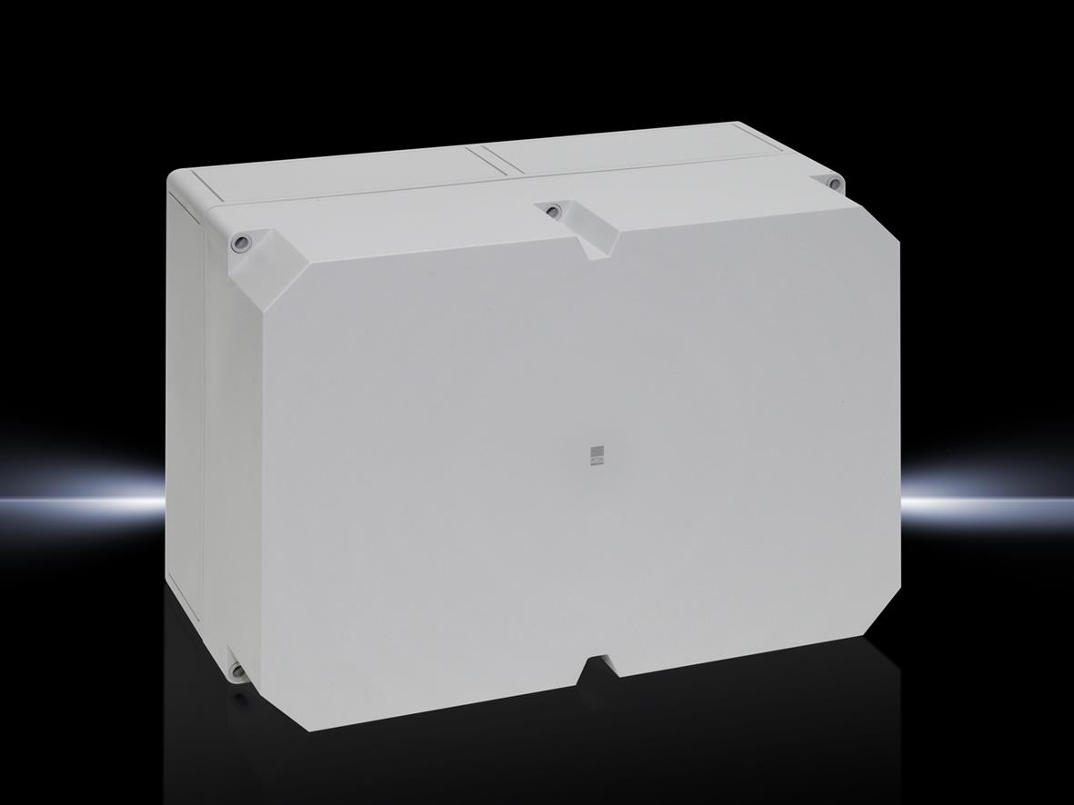 Rittal Klemmengehäuse IP66, m.Deckel grau PK 9524.000