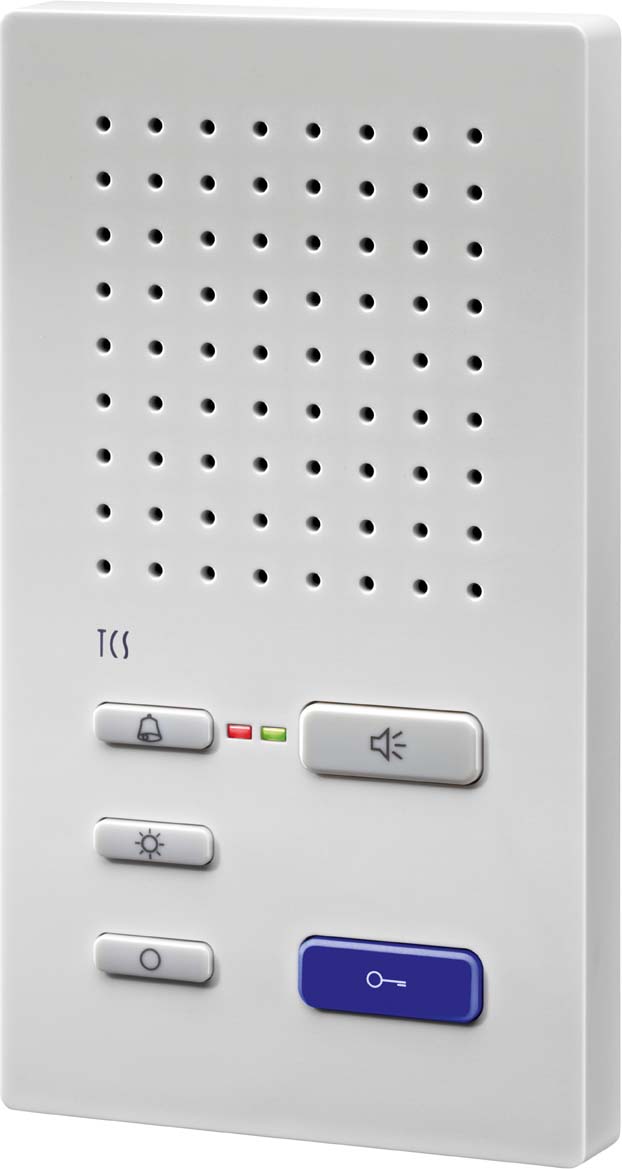 TCS Tür Control Audio Innenstation 5Tasten freispr. ws ISW3030-0140