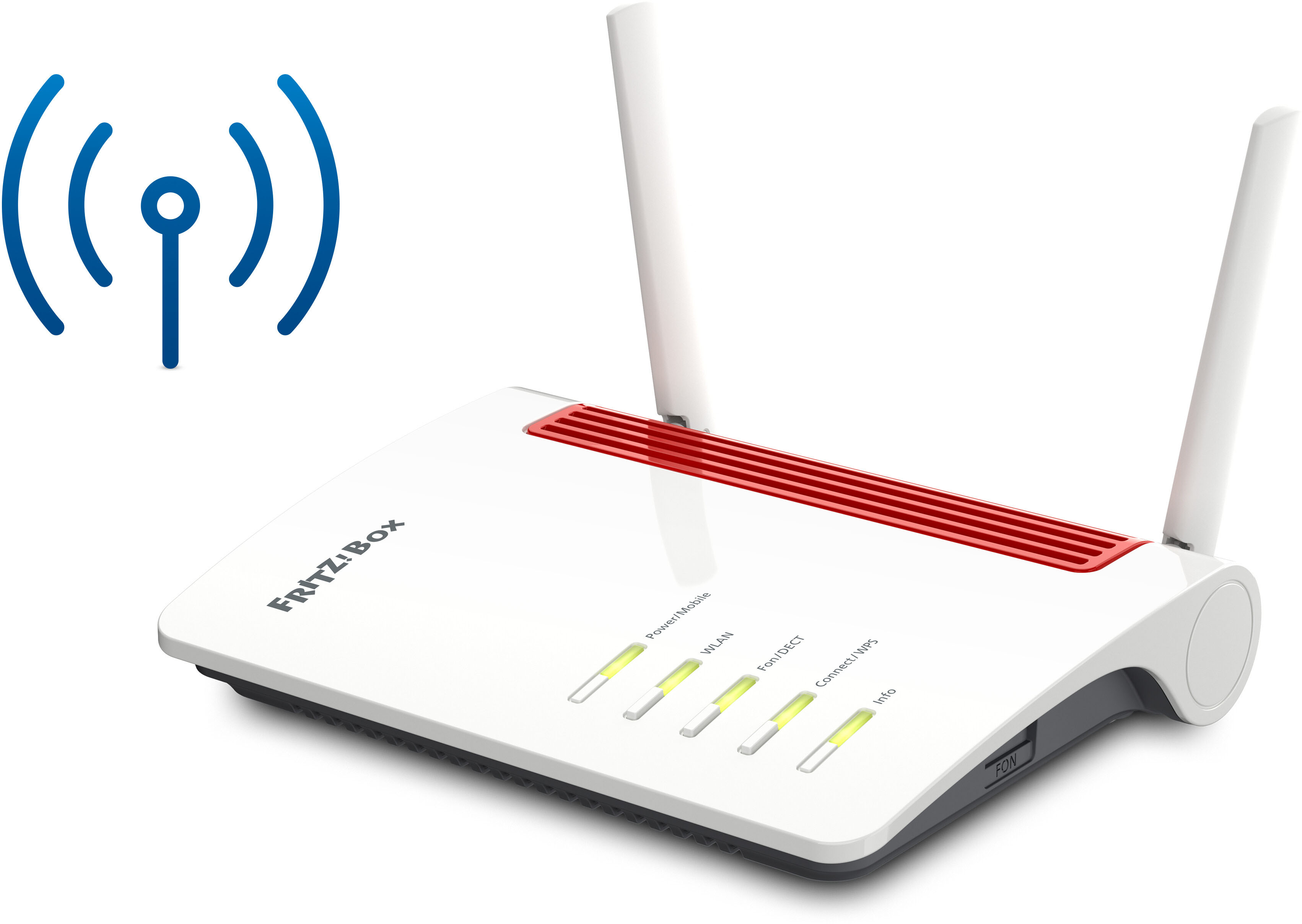 AVM Computersysteme WLAN Router LTE FRITZ!Box 6850 LTE