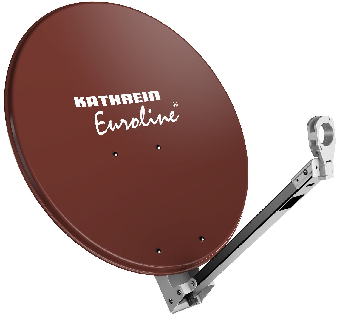 Kathrein Parabolantenne Euroline 85cm alu rotbraun KEA 850/R