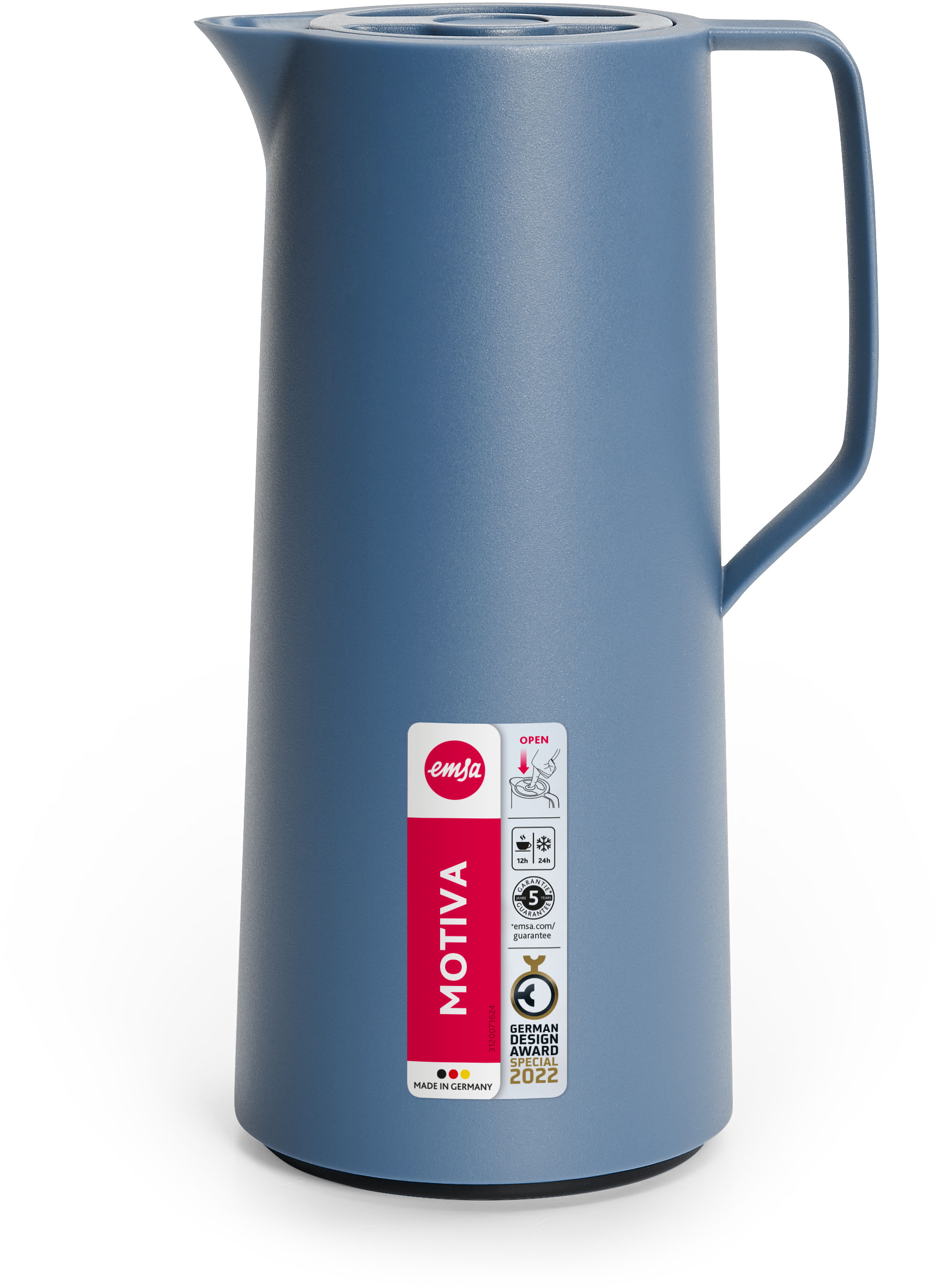 Groupe SEB WMF Isolierkanne Nord Blau MOTIVA 1L nord-bl