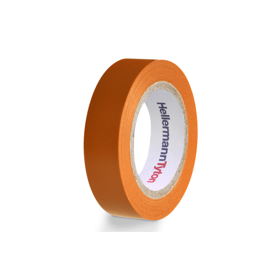 HellermannTyton PVC Isolierband orange Flex 15-OR15x10m