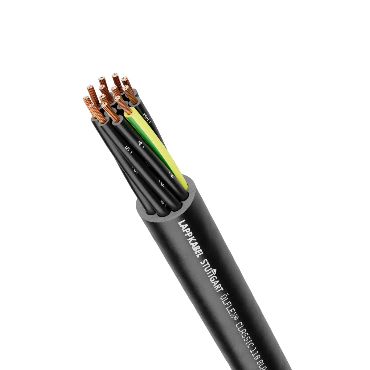 500 M Lapp Kabel&Leitung ÖLFLEX CLASSIC 110 Black 0,6/1kV 12G1 1120280/500