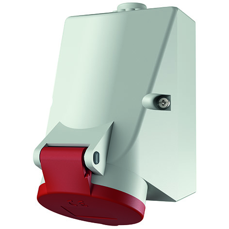 Mennekes Wanddose TwinCONTACT 16A,5p,6h,400V,IP44 419